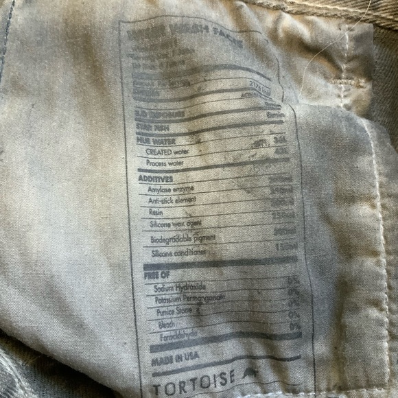 Tortoise Waxed Coated Washed Black Jeans sz 28 - Picture 6 of 7